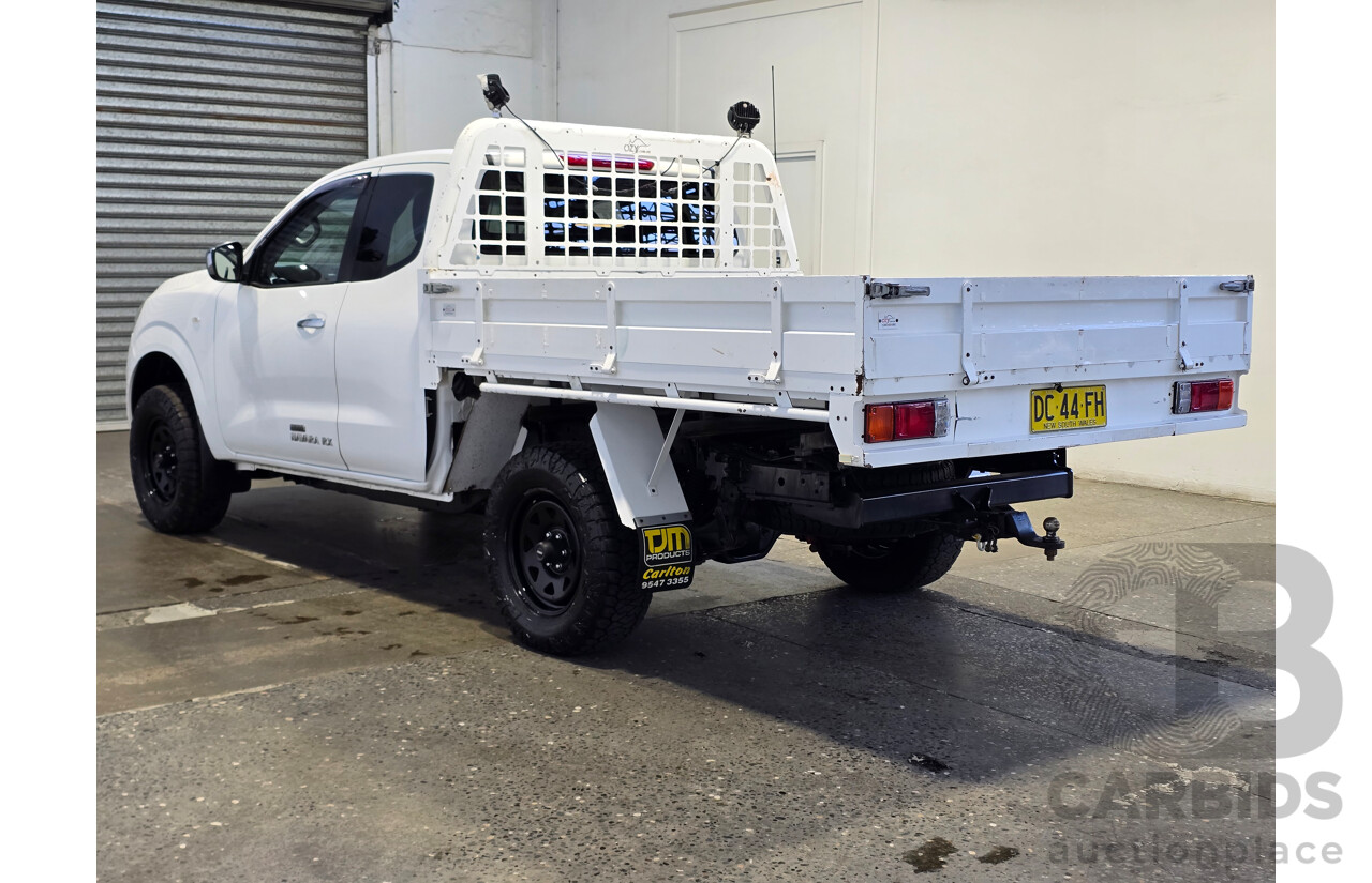 5/2016 Nissan Navara RX (4x4) NP300 D23 King Cab Chassis Polar White Turbo Diesel 2.3L