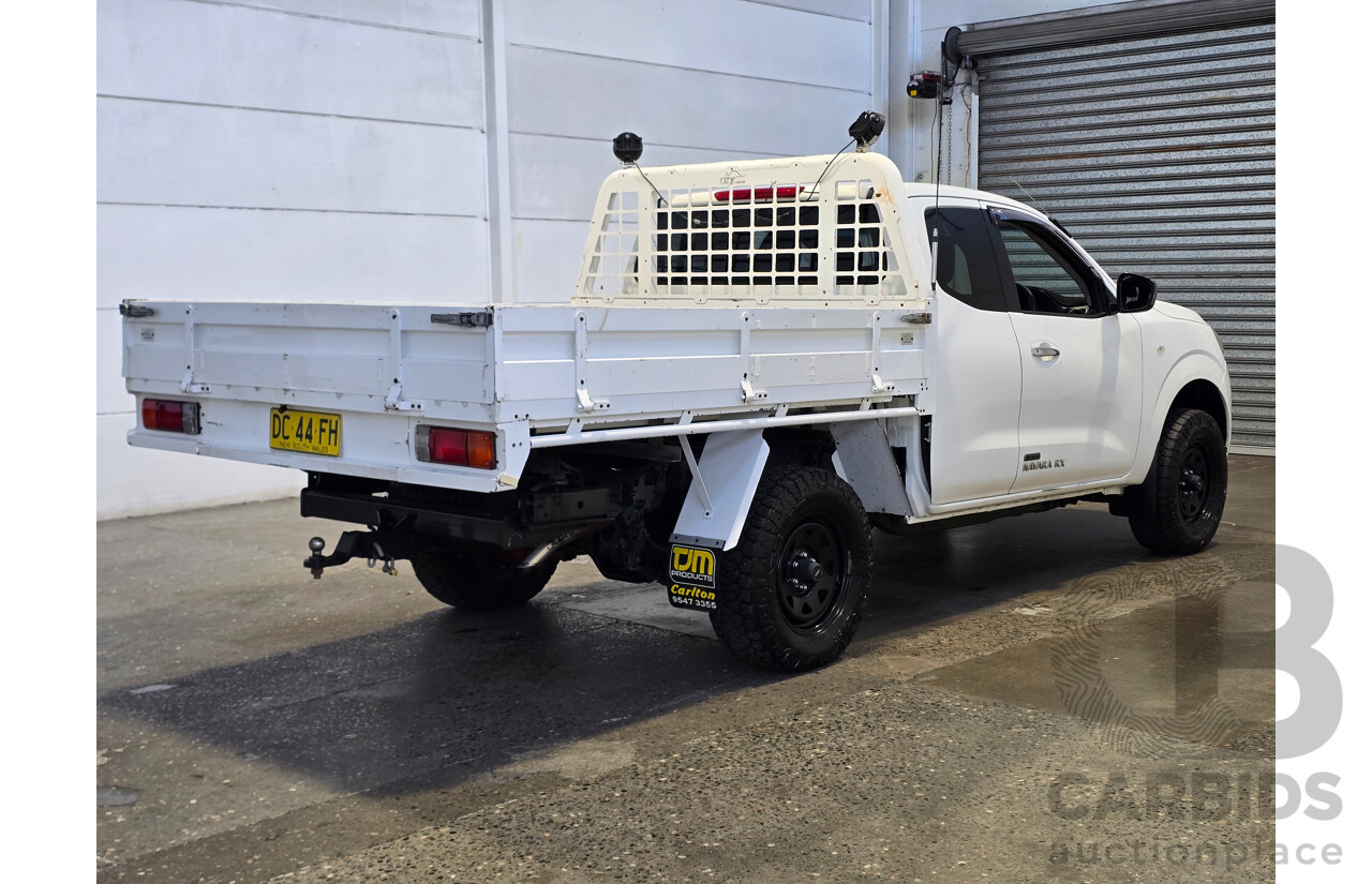 5/2016 Nissan Navara RX (4x4) NP300 D23 King Cab Chassis Polar White Turbo Diesel 2.3L