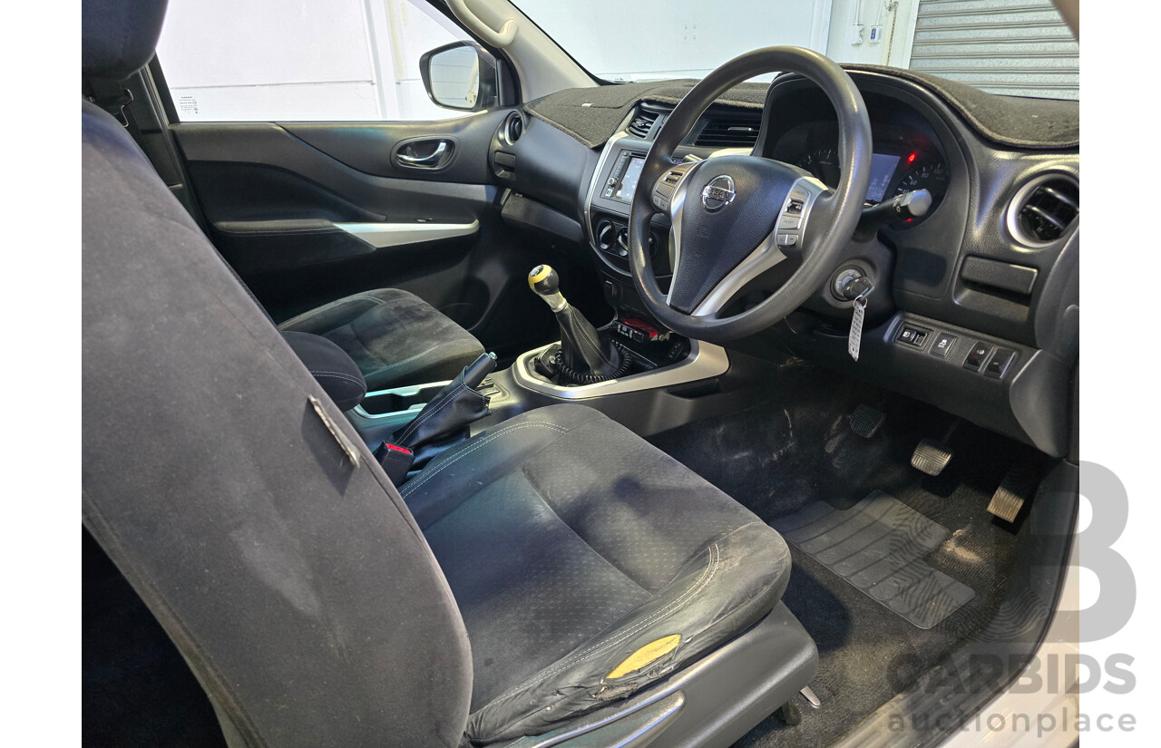 5/2016 Nissan Navara RX (4x4) NP300 D23 King Cab Chassis Polar White Turbo Diesel 2.3L
