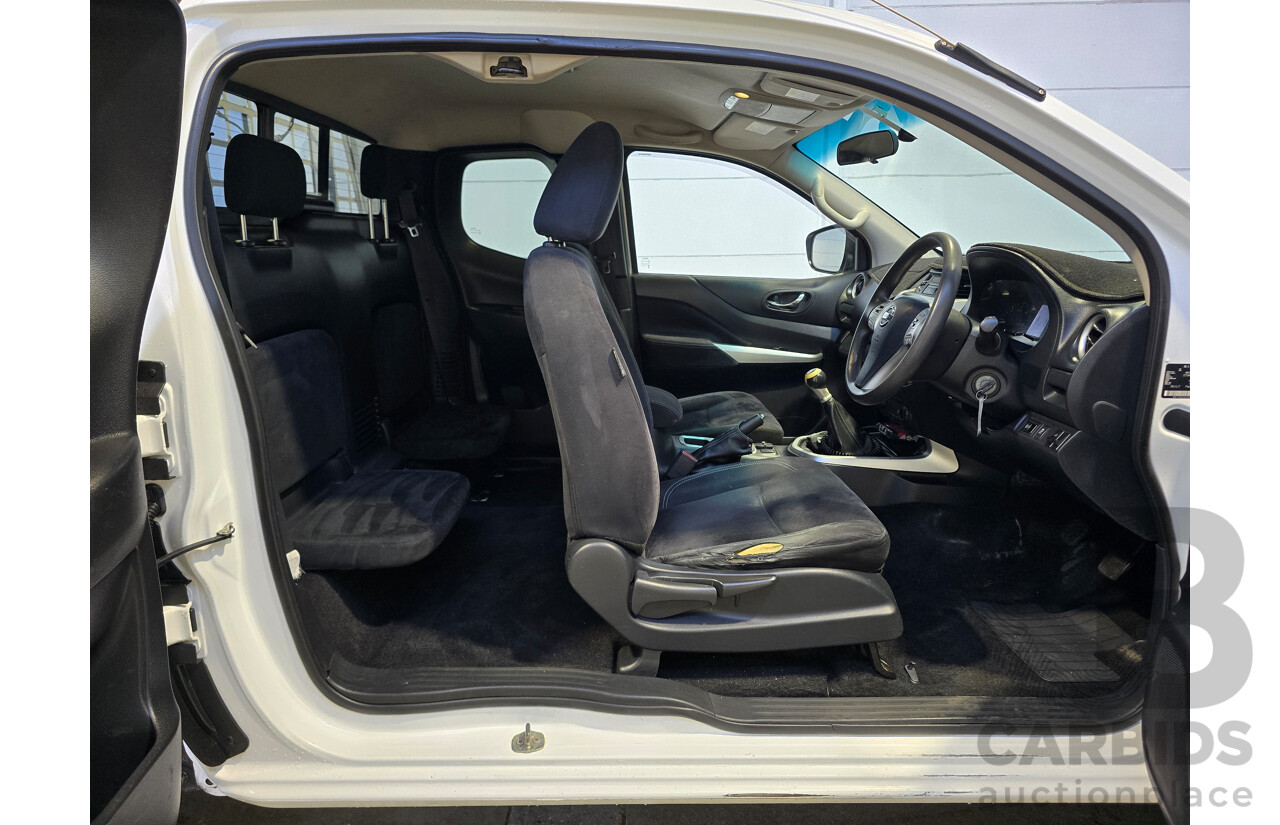 5/2016 Nissan Navara RX (4x4) NP300 D23 King Cab Chassis Polar White Turbo Diesel 2.3L
