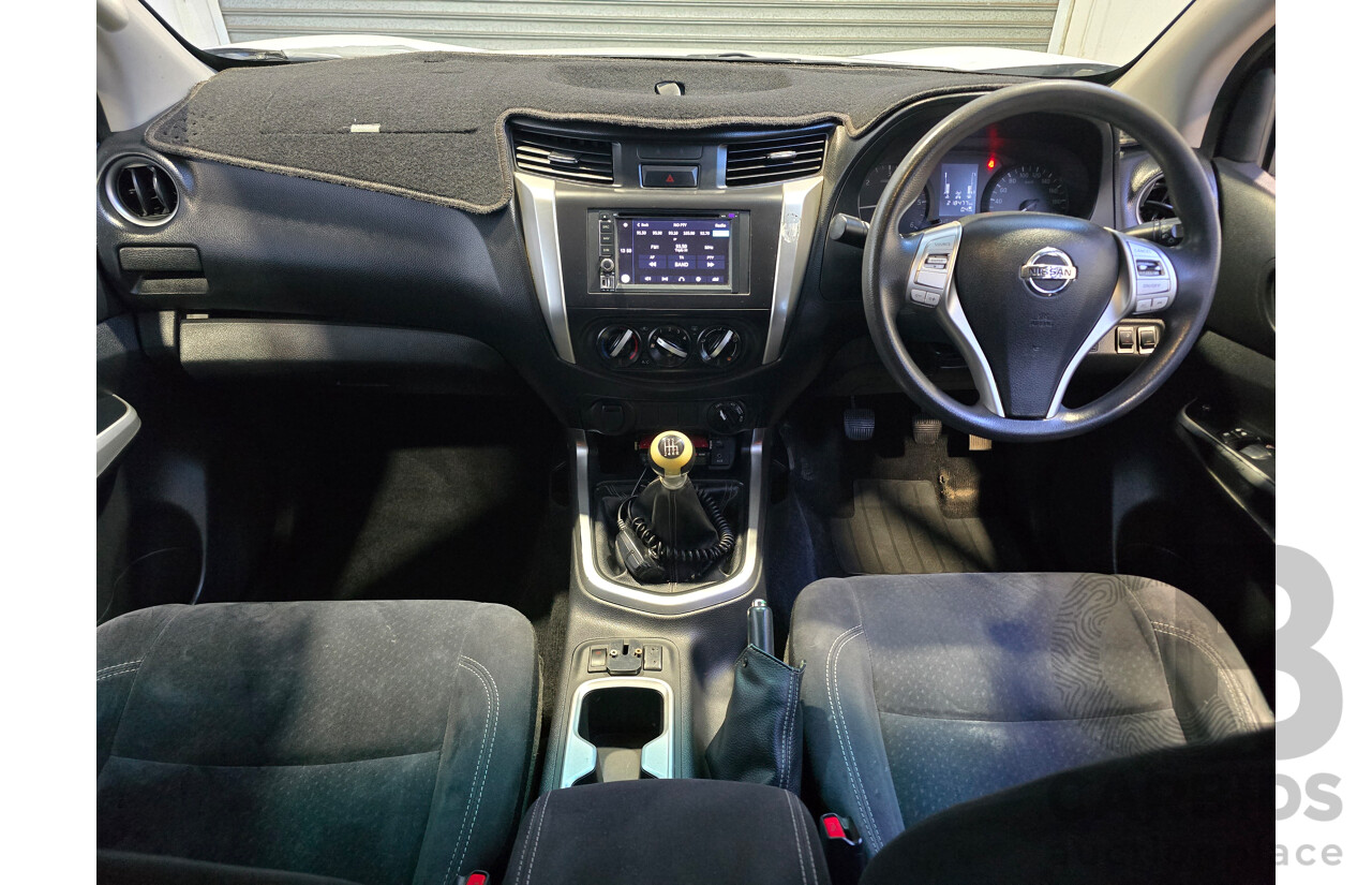 5/2016 Nissan Navara RX (4x4) NP300 D23 King Cab Chassis Polar White Turbo Diesel 2.3L