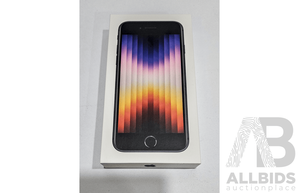 Apple (A2783) 4.7-Inch 64GB IPhone SE Midnight - Brand New