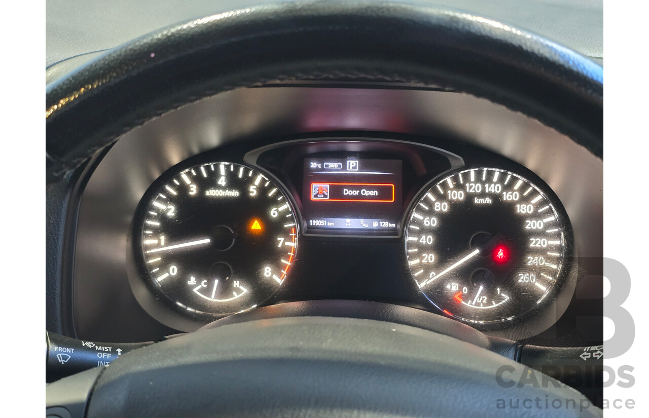 8/2018 Nissan Pathfinder ST-L (4x4) R52 Series 2 MY18 4d Wagon Diamond Black Metallic V6 3.5L - 7 Seater