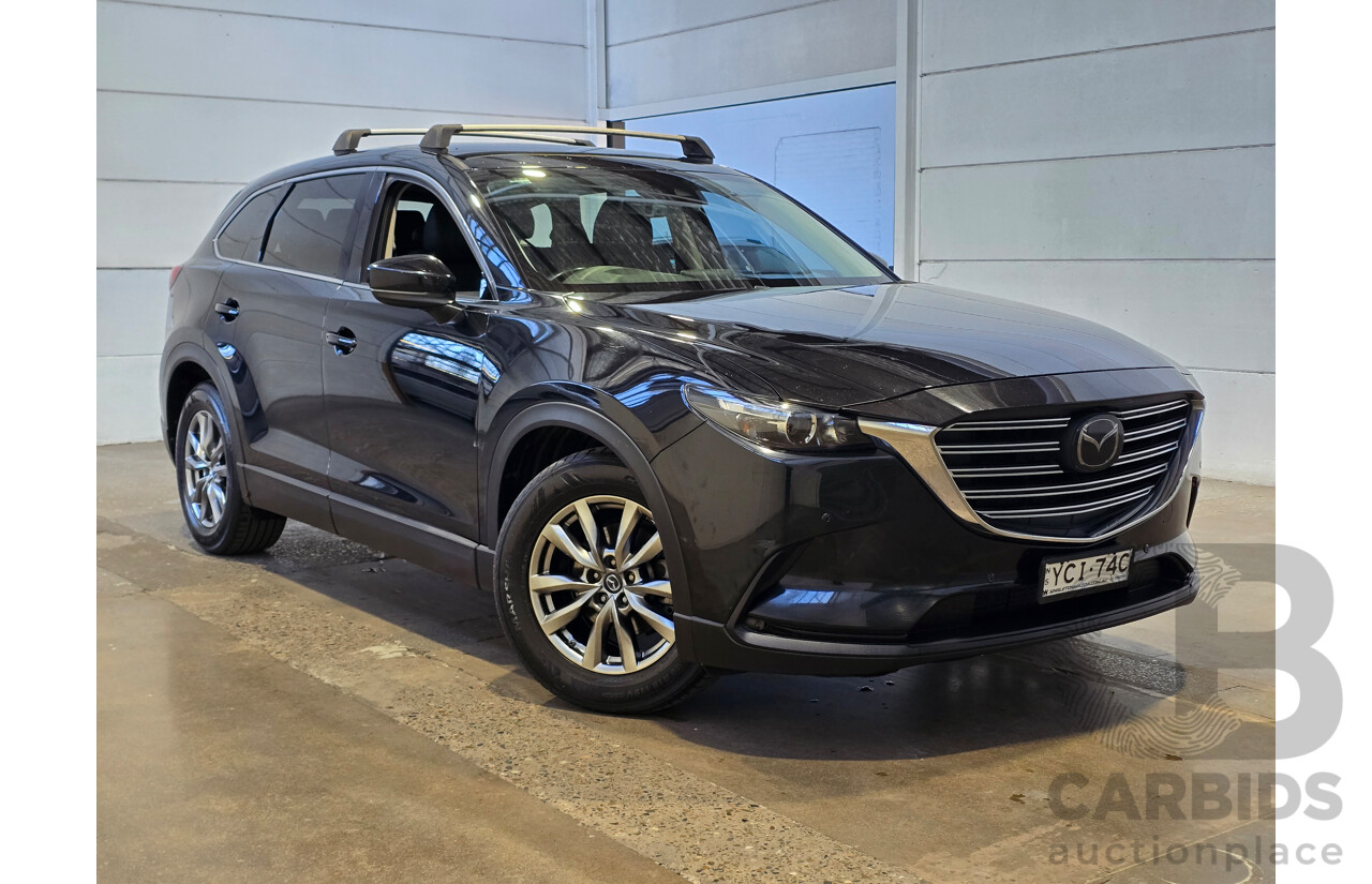 02/2019 Mazda CX-9 Touring TC MY19 4d Wagon Jet Black Turbo 2.5L - 7 Seater
