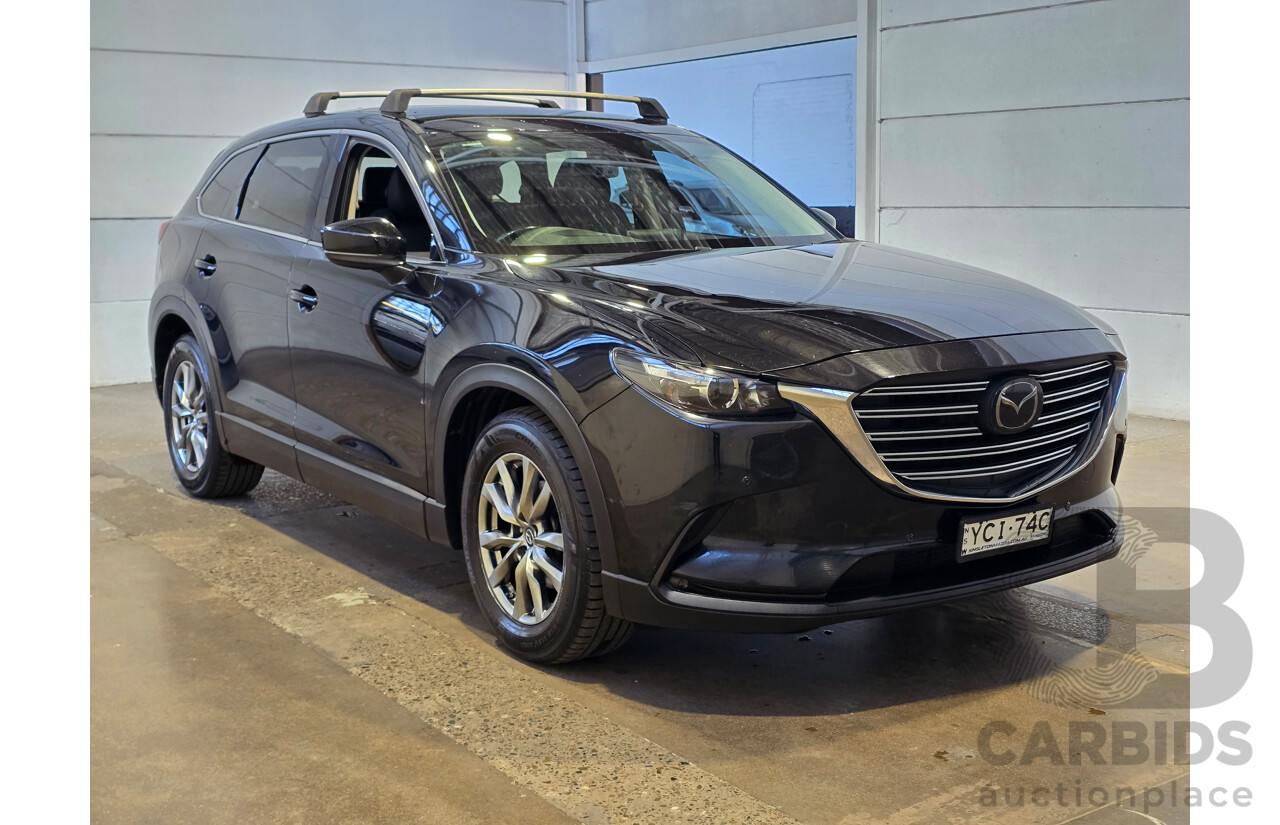 02/2019 Mazda CX-9 Touring TC MY19 4d Wagon Jet Black Turbo 2.5L - 7 Seater