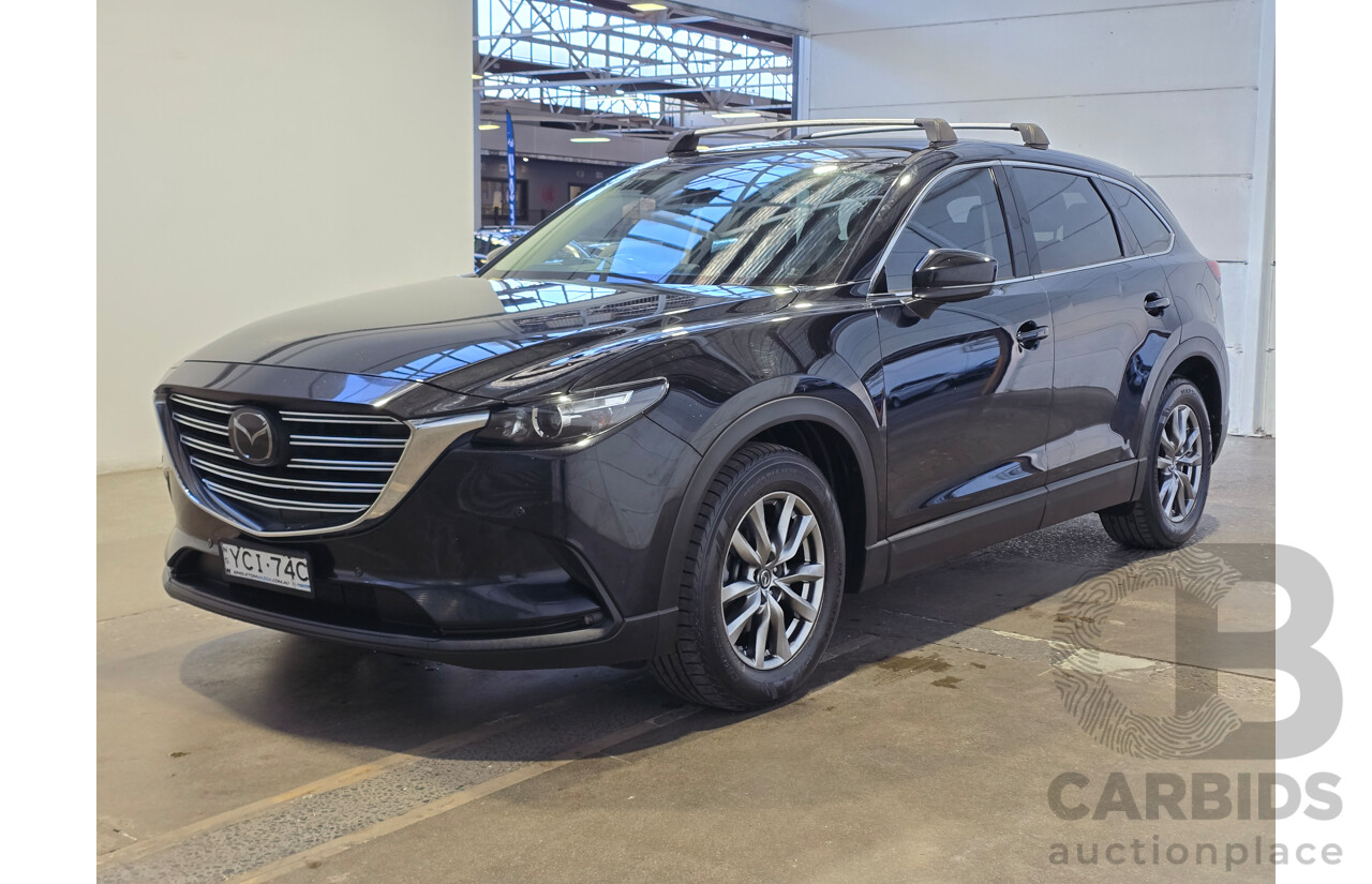 02/2019 Mazda CX-9 Touring TC MY19 4d Wagon Jet Black Turbo 2.5L - 7 Seater
