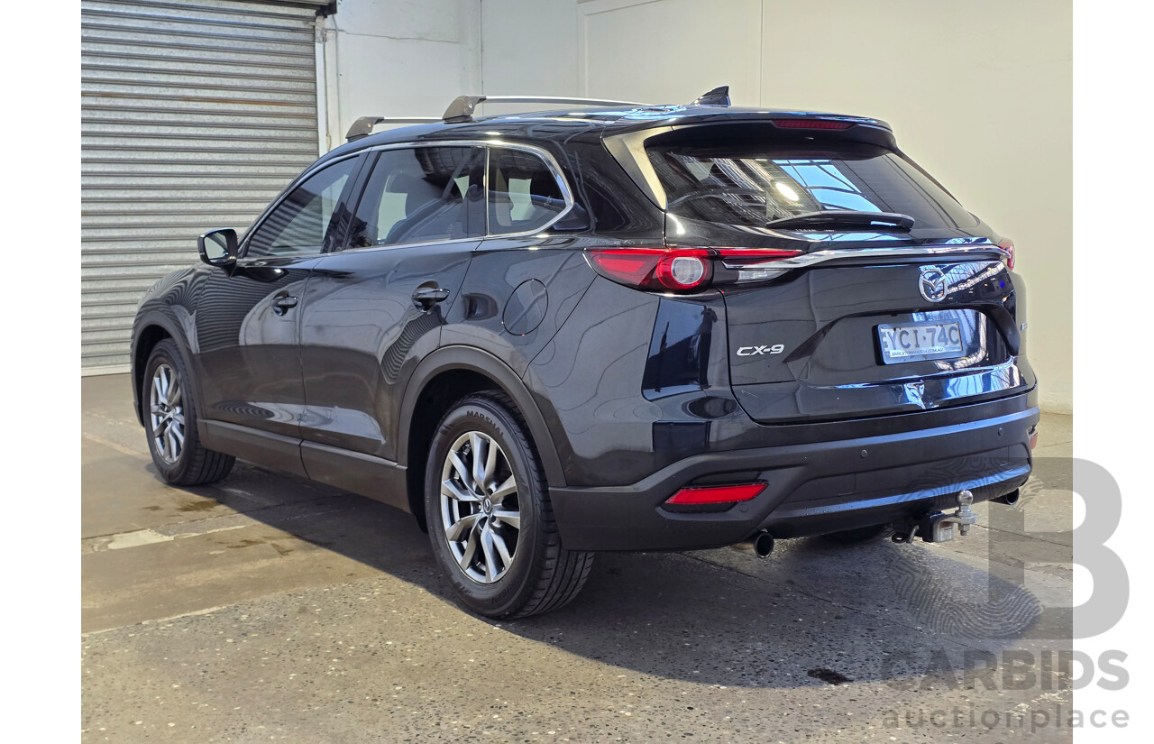 02/2019 Mazda CX-9 Touring TC MY19 4d Wagon Jet Black Turbo 2.5L - 7 Seater