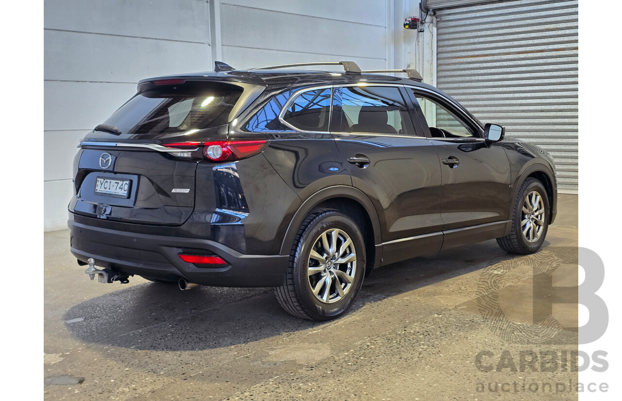02/2019 Mazda CX-9 Touring TC MY19 4d Wagon Jet Black Turbo 2.5L - 7 Seater