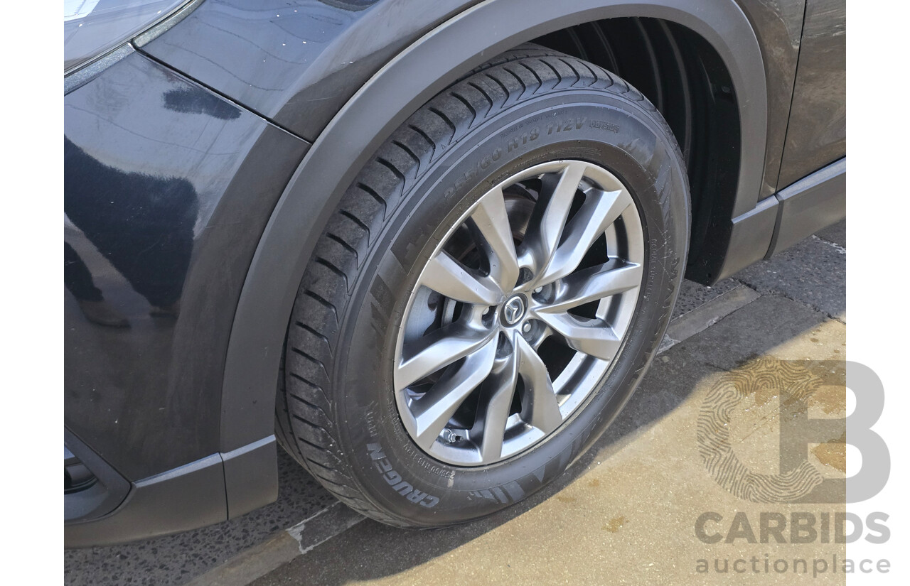 02/2019 Mazda CX-9 Touring TC MY19 4d Wagon Jet Black Turbo 2.5L - 7 Seater