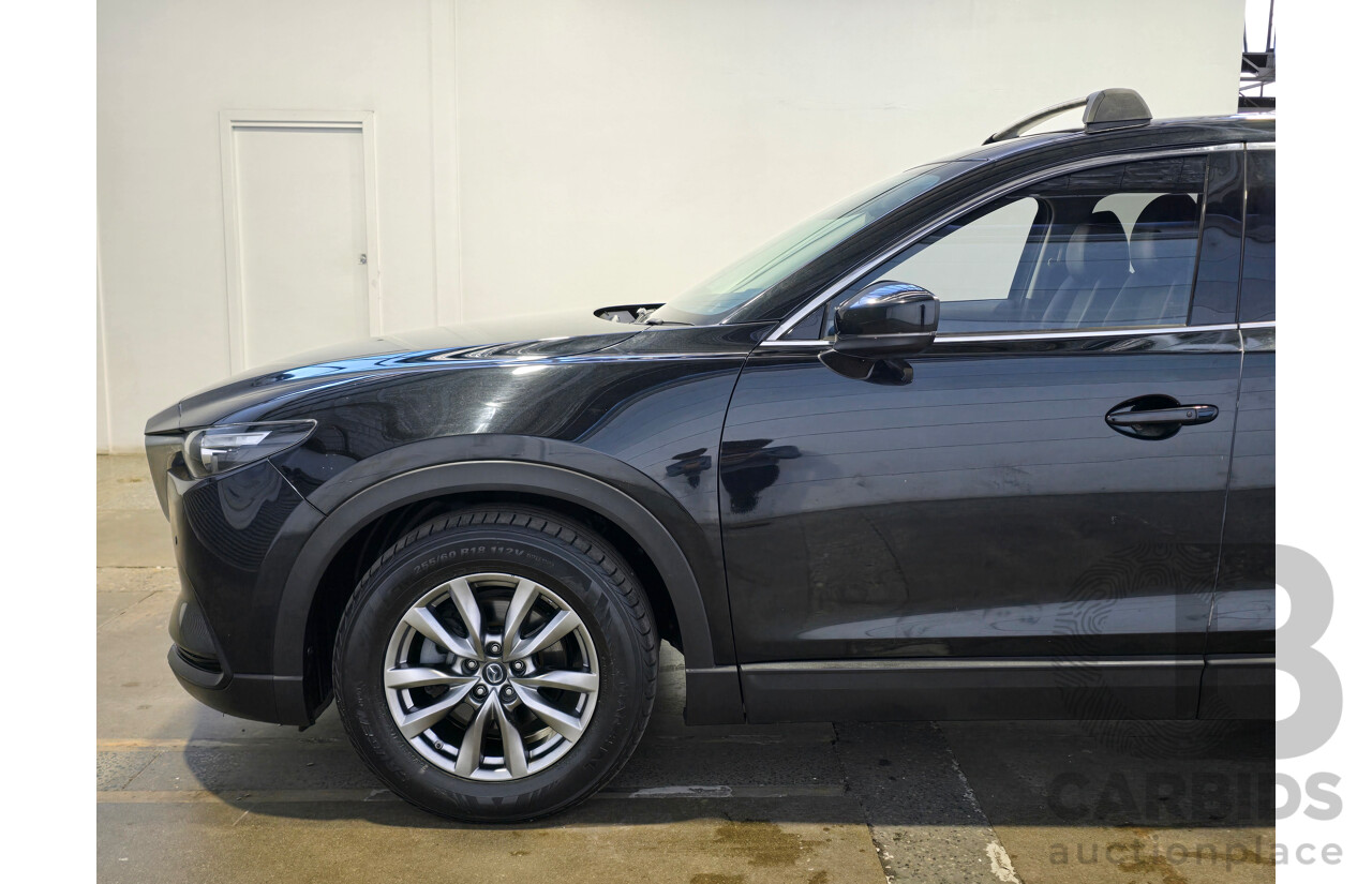 02/2019 Mazda CX-9 Touring TC MY19 4d Wagon Jet Black Turbo 2.5L - 7 Seater