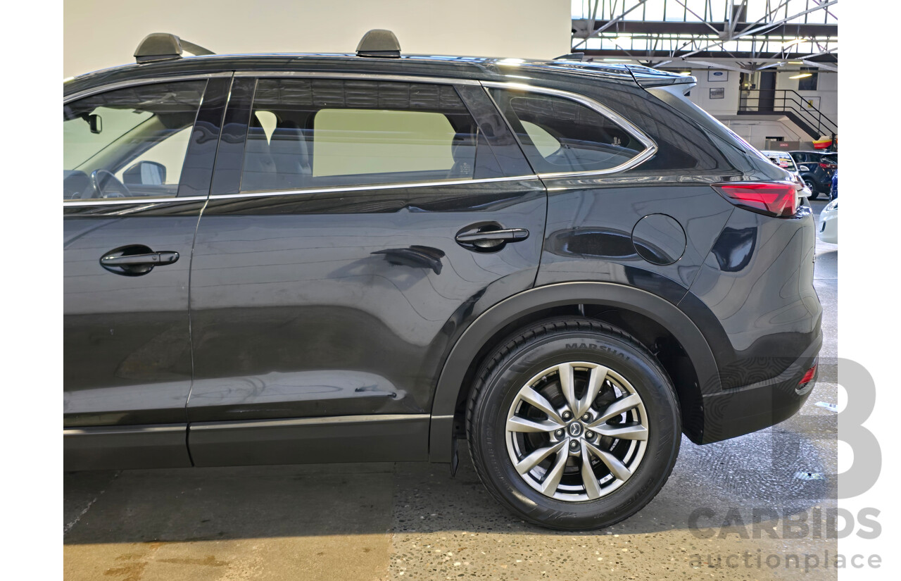 02/2019 Mazda CX-9 Touring TC MY19 4d Wagon Jet Black Turbo 2.5L - 7 Seater