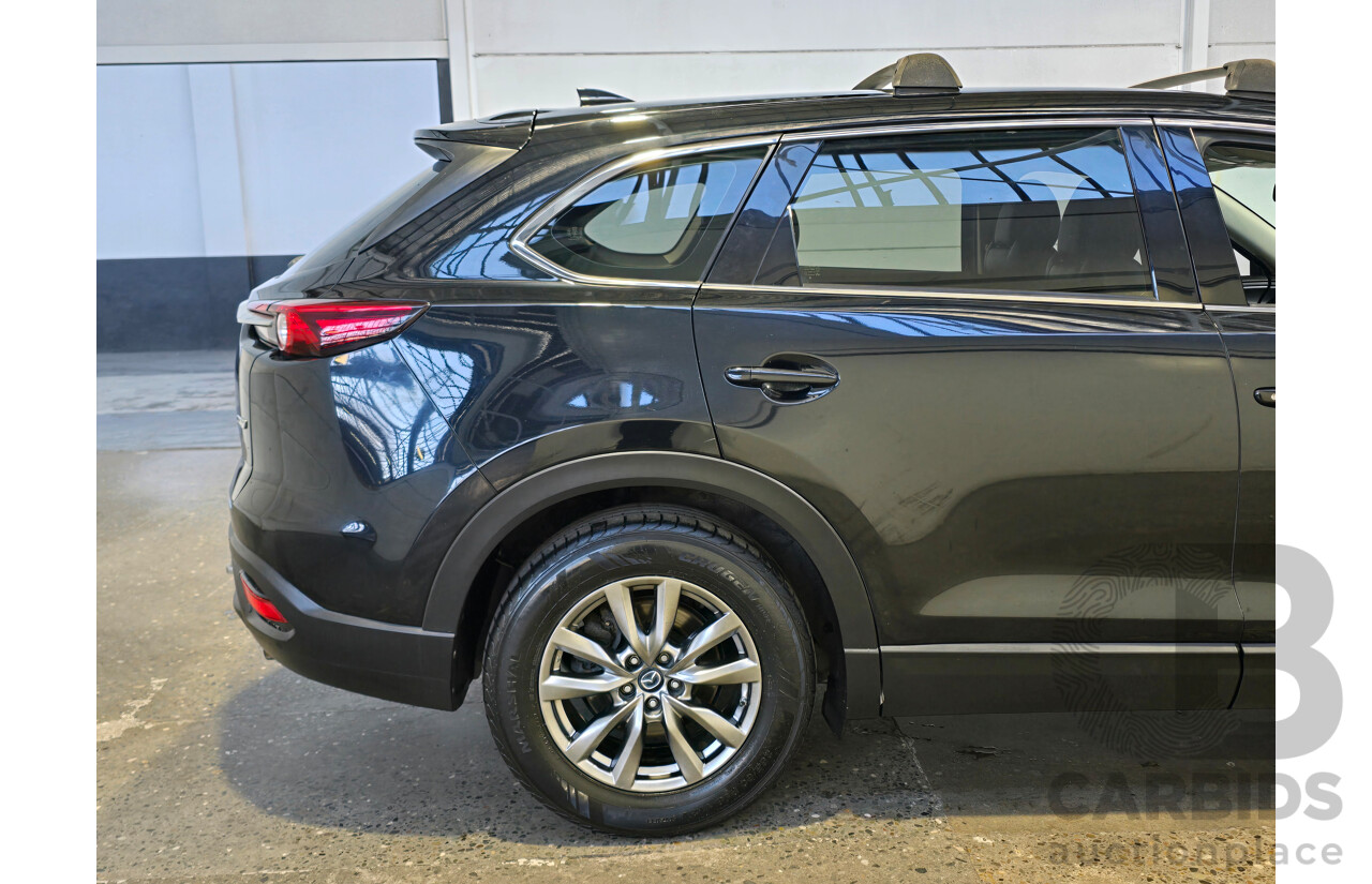 02/2019 Mazda CX-9 Touring TC MY19 4d Wagon Jet Black Turbo 2.5L - 7 Seater