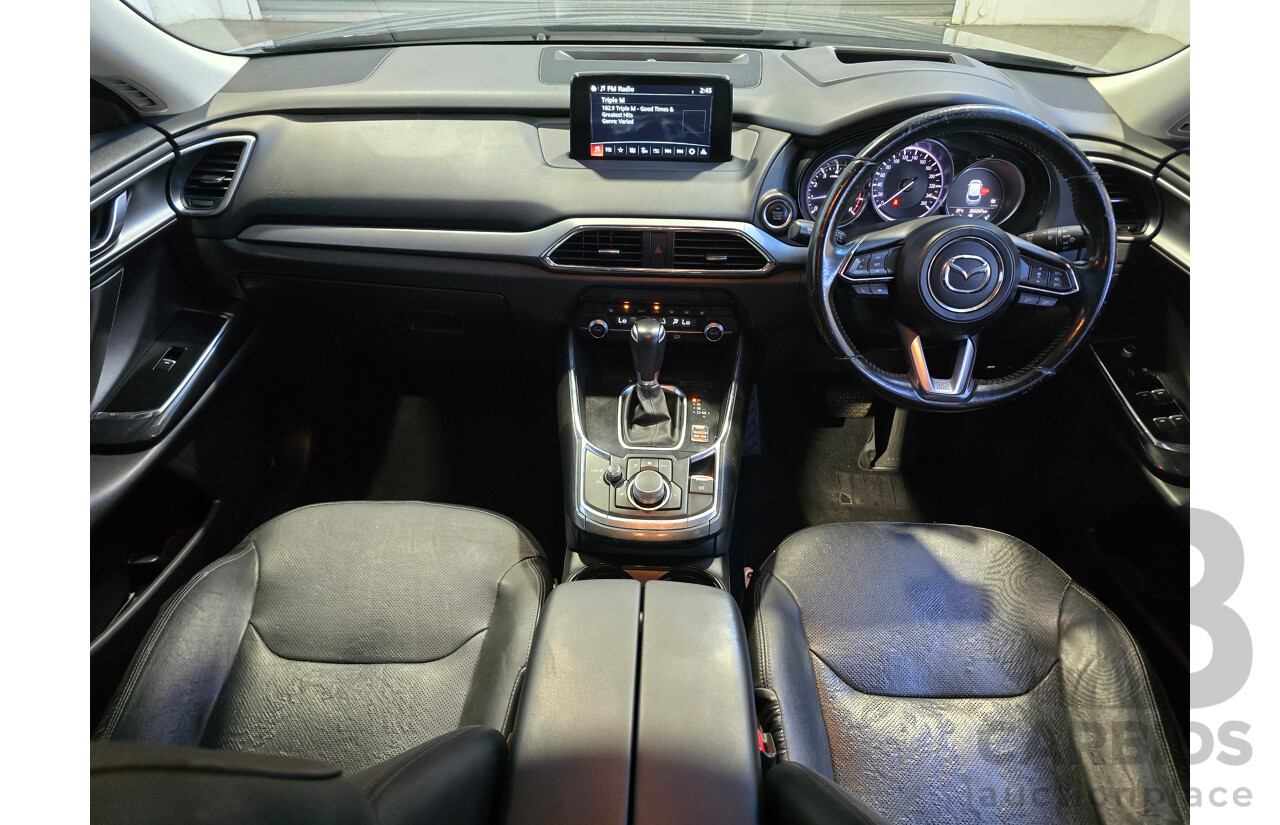 02/2019 Mazda CX-9 Touring TC MY19 4d Wagon Jet Black Turbo 2.5L - 7 Seater