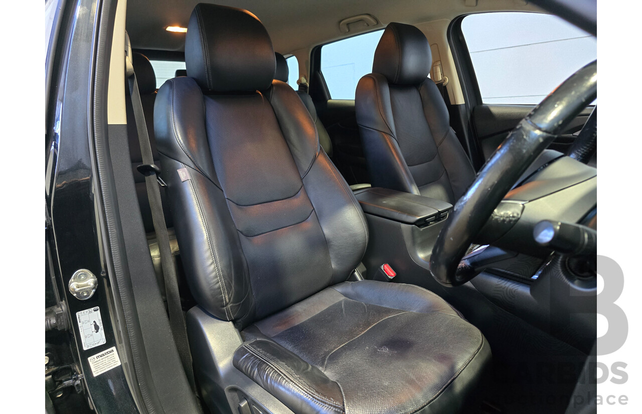02/2019 Mazda CX-9 Touring TC MY19 4d Wagon Jet Black Turbo 2.5L - 7 Seater