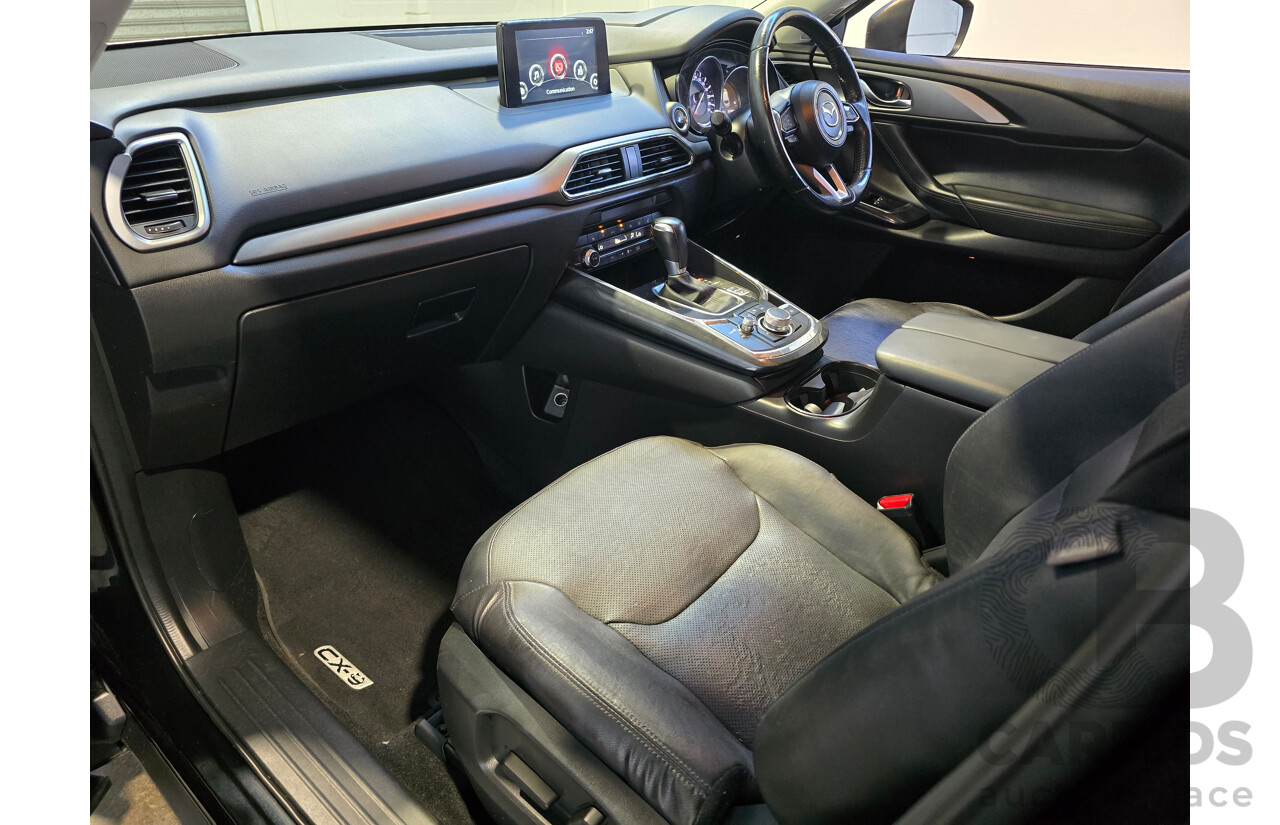 02/2019 Mazda CX-9 Touring TC MY19 4d Wagon Jet Black Turbo 2.5L - 7 Seater
