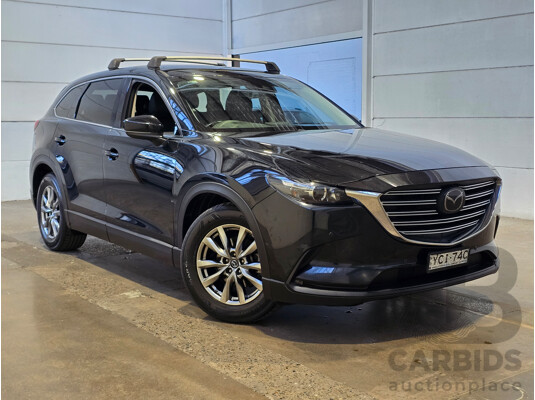 02/2019 Mazda CX-9 Touring TC MY19 4d Wagon Jet Black Turbo 2.5L - 7 Seater