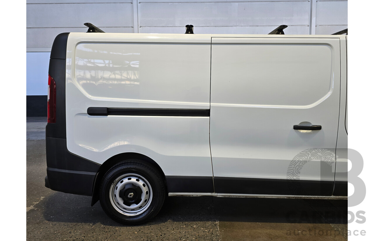 11/2019 Renault Trafic Premium LWB Low Roof X82 MY20 2d Van White Twin Turbo Diesel 1.6L
