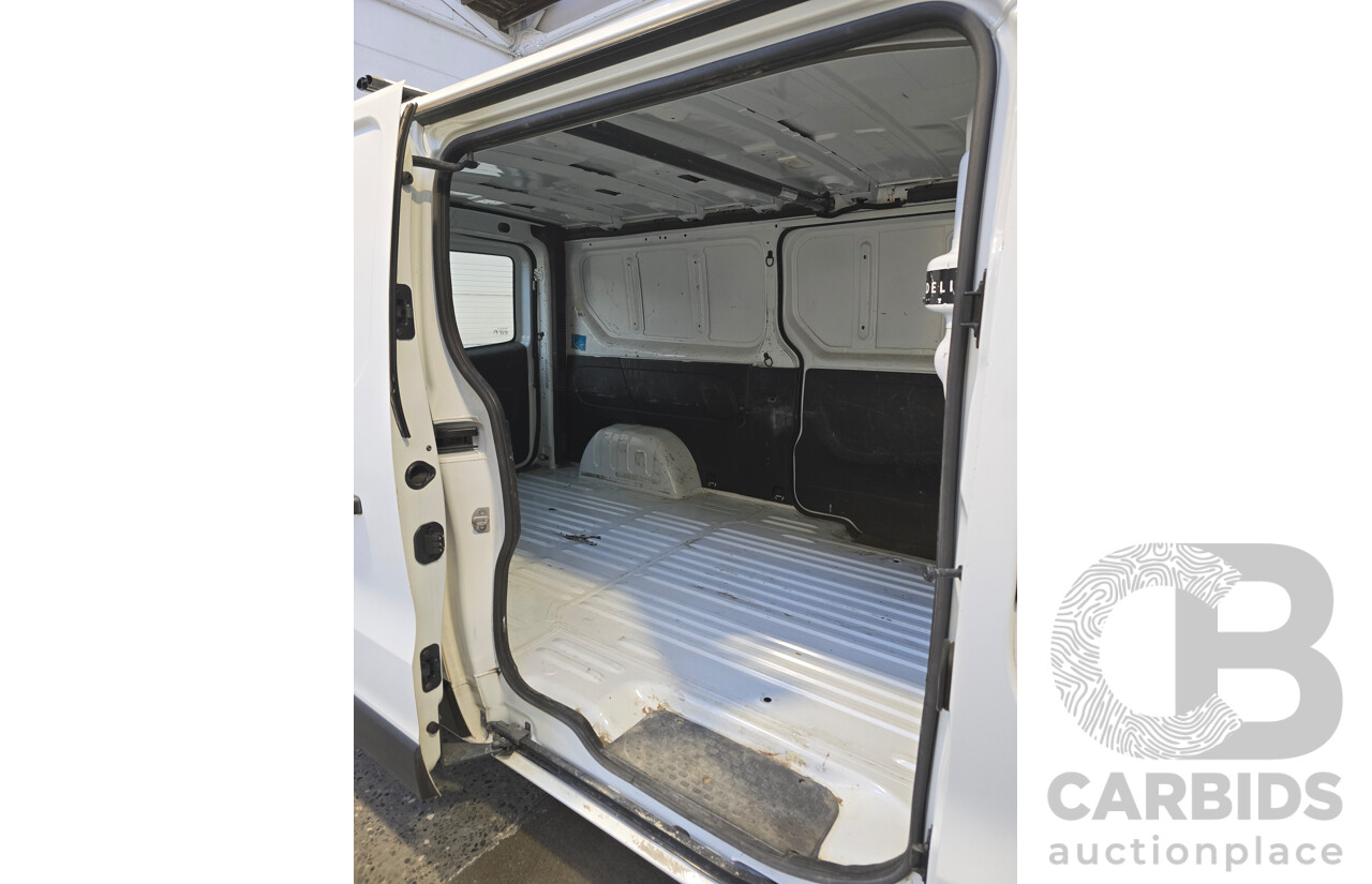 11/2019 Renault Trafic Premium LWB Low Roof X82 MY20 2d Van White Twin Turbo Diesel 1.6L