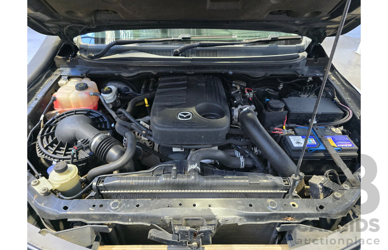 7/2015 Mazda BT-50 XTR (4x4) MY16 4d Dual Cab Utility Black Turbo Diesel 3.2L
