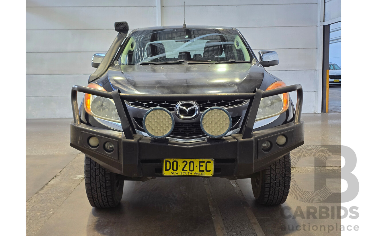 7/2015 Mazda BT-50 XTR (4x4) MY16 4d Dual Cab Utility Black Turbo Diesel 3.2L