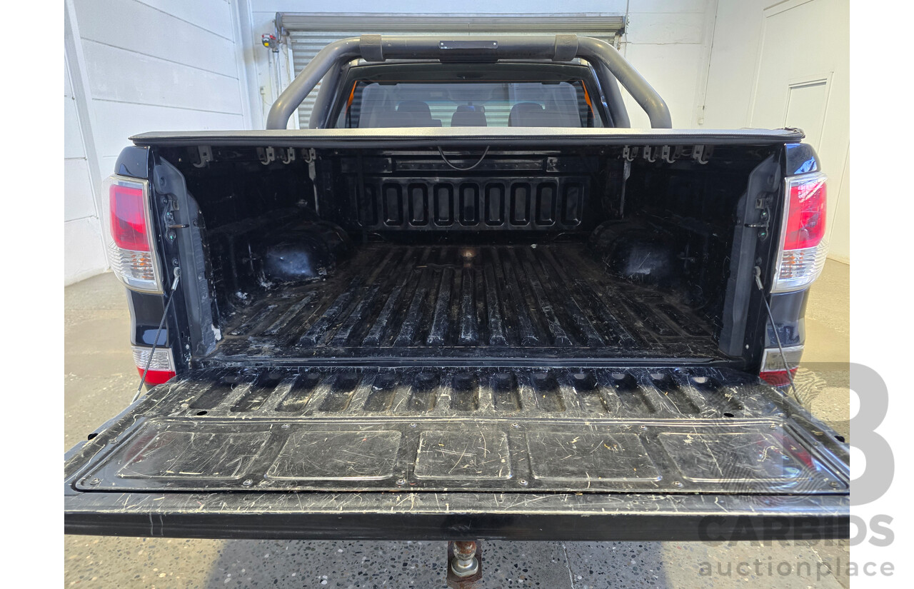 7/2015 Mazda BT-50 XTR (4x4) MY16 4d Dual Cab Utility Black Turbo Diesel 3.2L