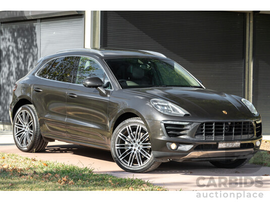 7/2016 Porsche Macan S Diesel (AWD) MY17 4d Wagon Night Blue Metallic / Wrapped Black Turbo Diesel 3.0L