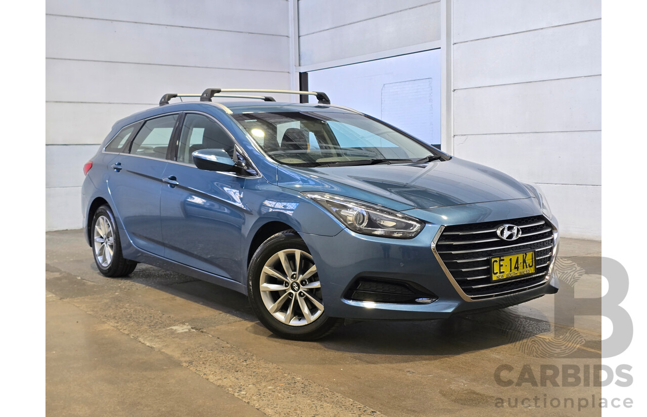 6/2015 Hyundai i40 Active VF Series 2 4d Wagon Blue Spirit Turbo Diesel 1.7L