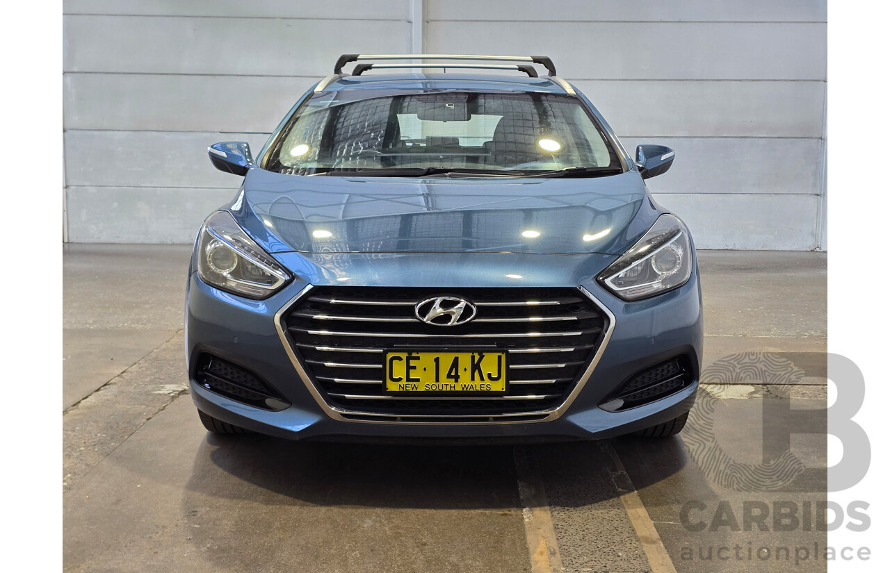 6/2015 Hyundai i40 Active VF Series 2 4d Wagon Blue Spirit Turbo Diesel 1.7L
