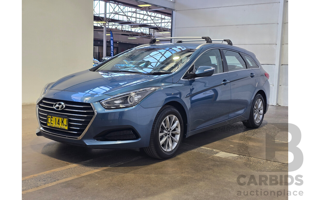 6/2015 Hyundai i40 Active VF Series 2 4d Wagon Blue Spirit Turbo Diesel 1.7L