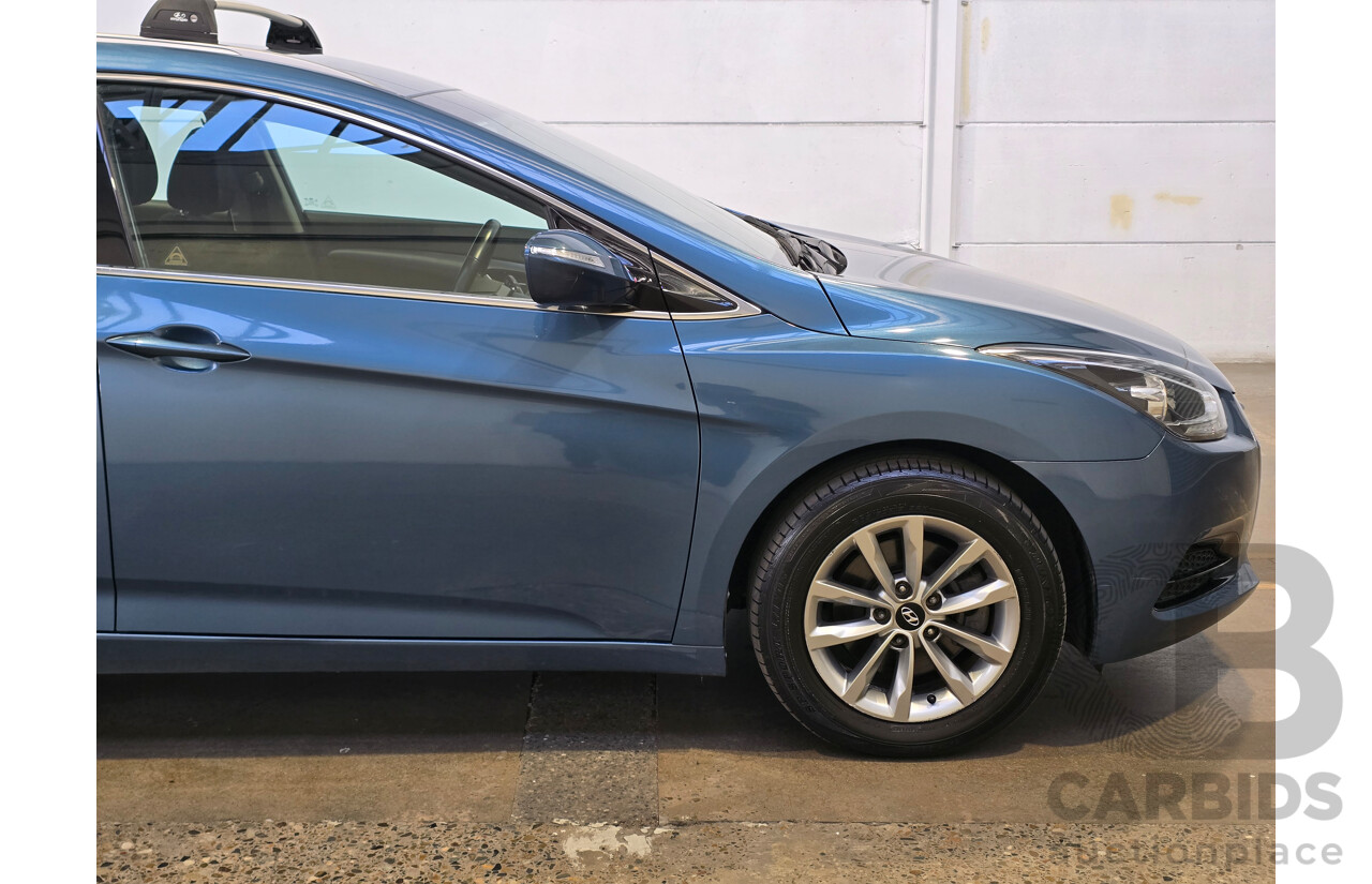 6/2015 Hyundai i40 Active VF Series 2 4d Wagon Blue Spirit Turbo Diesel 1.7L