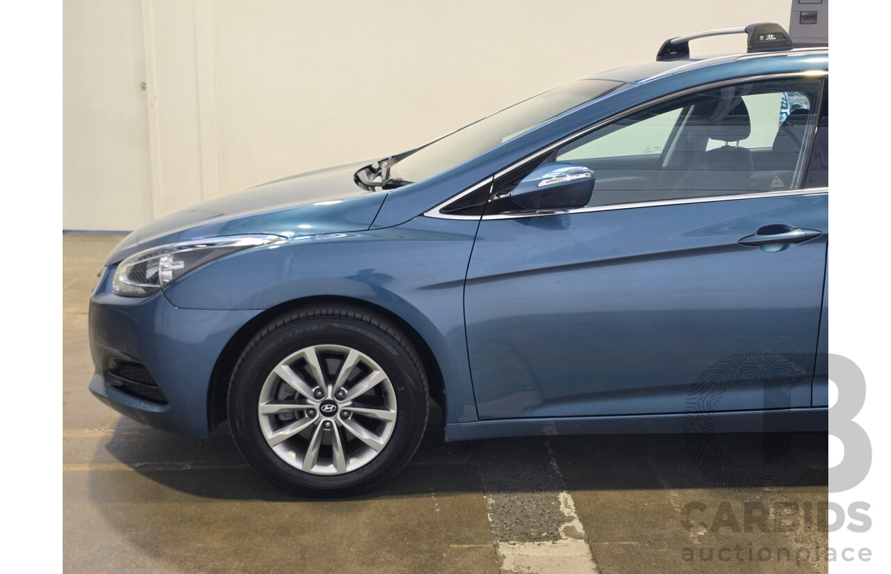 6/2015 Hyundai i40 Active VF Series 2 4d Wagon Blue Spirit Turbo Diesel 1.7L