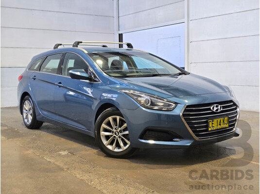 6/2015 Hyundai i40 Active VF Series 2 4d Wagon Blue Spirit Turbo Diesel 1.7L