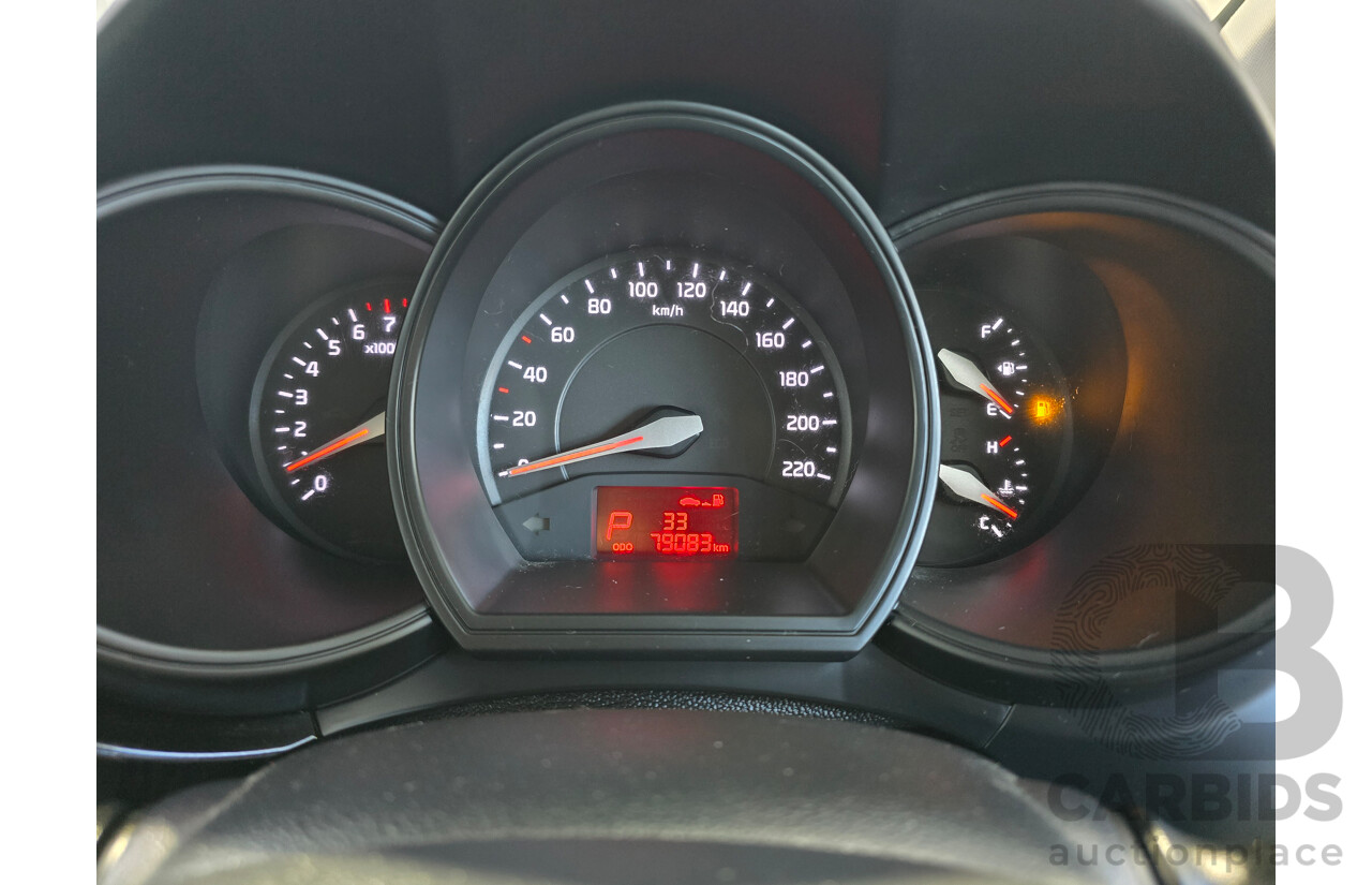 6/2016 Kia Rio S UB MY16 5d Hatchback Signal Red 1.4L