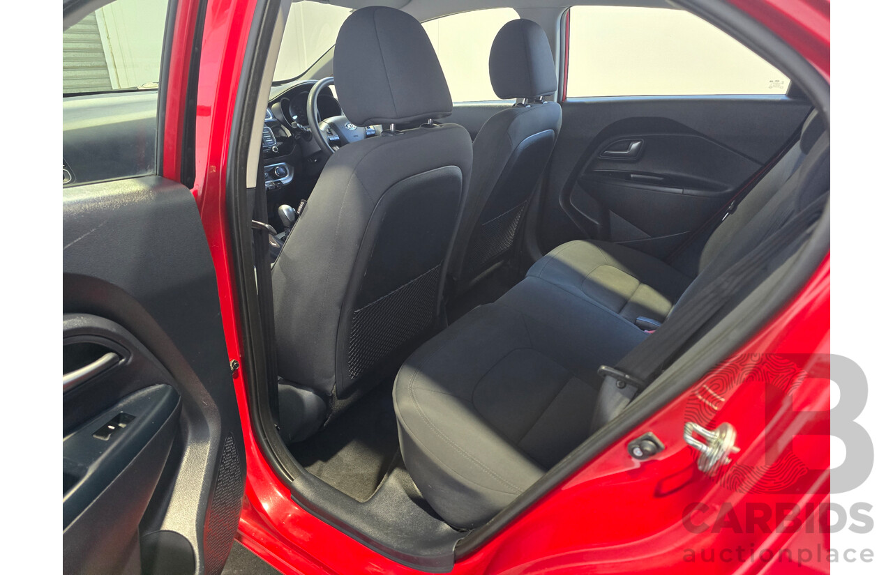 6/2016 Kia Rio S UB MY16 5d Hatchback Signal Red 1.4L
