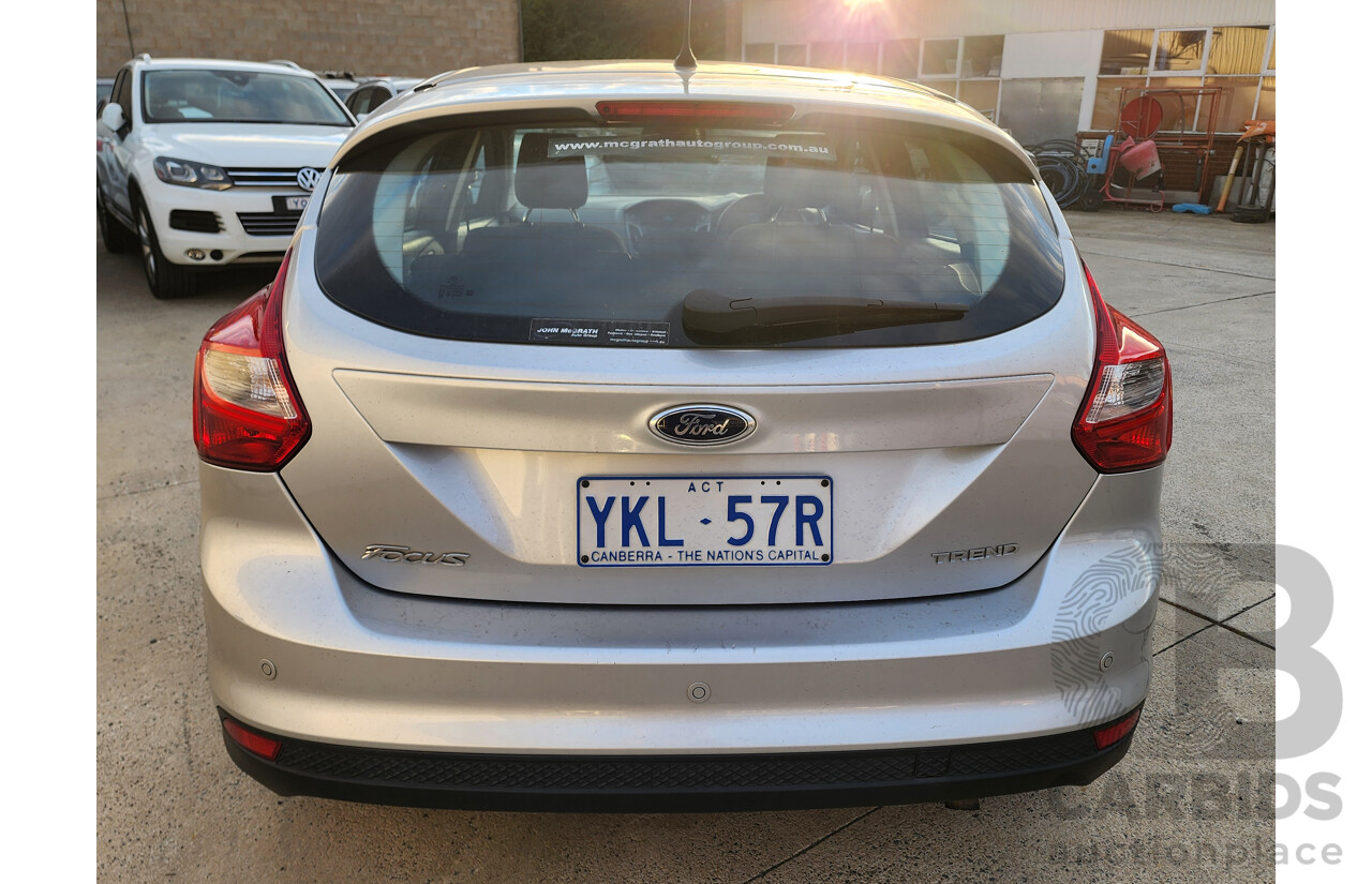 10/2014 Ford Focus Trend LW MK2 UPGRADE 5d Hatchback Silver 2.0L