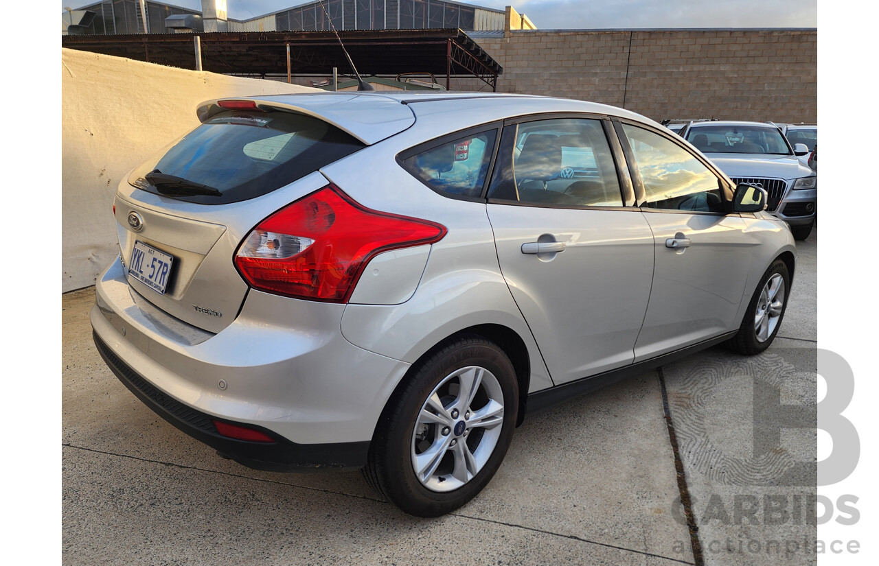 10/2014 Ford Focus Trend LW MK2 UPGRADE 5d Hatchback Silver 2.0L
