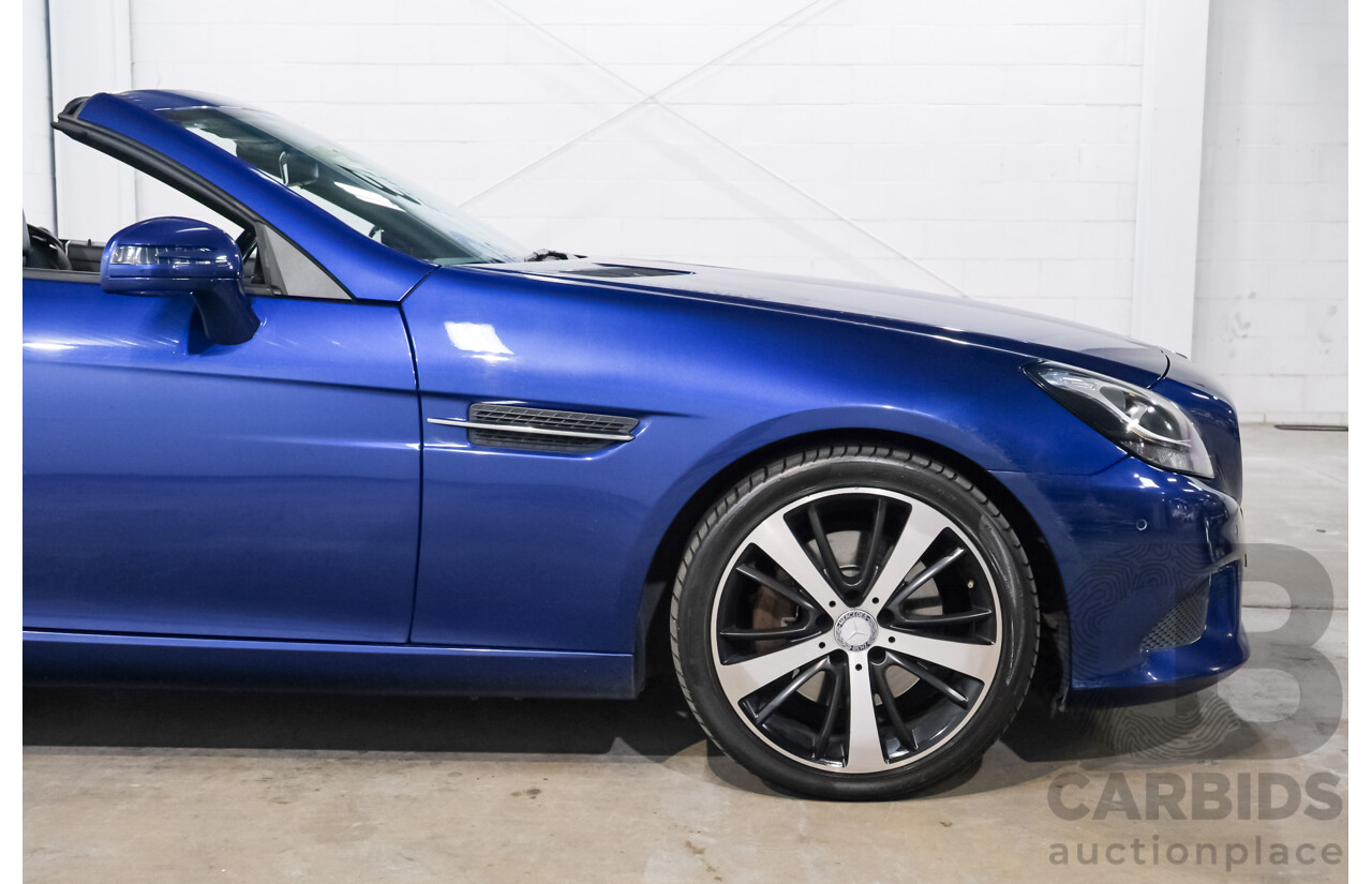 07/2016 Mercedes-Benz Slc 200 RWD 172 MY17 2D Roadster Brilliant Blue Metallic Turbo 2.0L