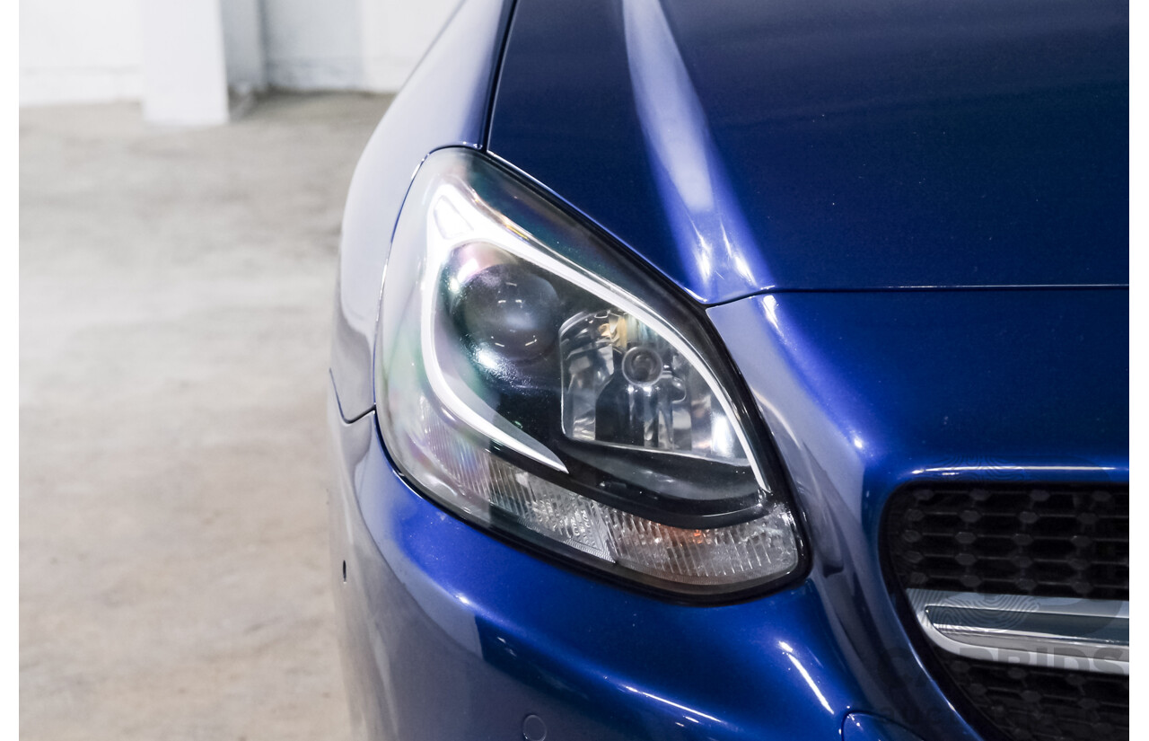 07/2016 Mercedes-Benz Slc 200 RWD 172 MY17 2D Roadster Brilliant Blue Metallic Turbo 2.0L