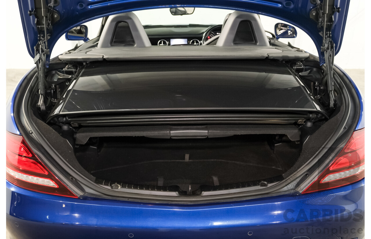 07/2016 Mercedes-Benz Slc 200 RWD 172 MY17 2D Roadster Brilliant Blue Metallic Turbo 2.0L