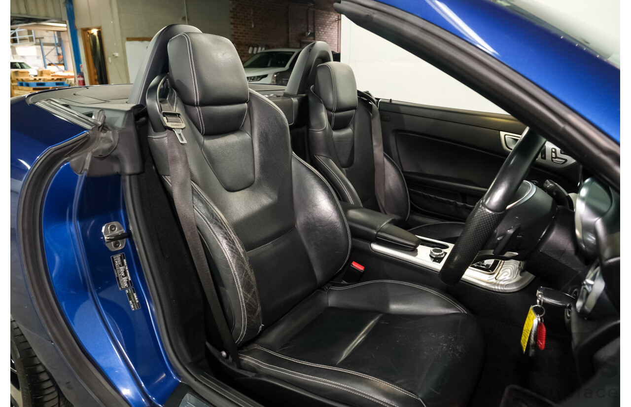 07/2016 Mercedes-Benz Slc 200 RWD 172 MY17 2D Roadster Brilliant Blue Metallic Turbo 2.0L