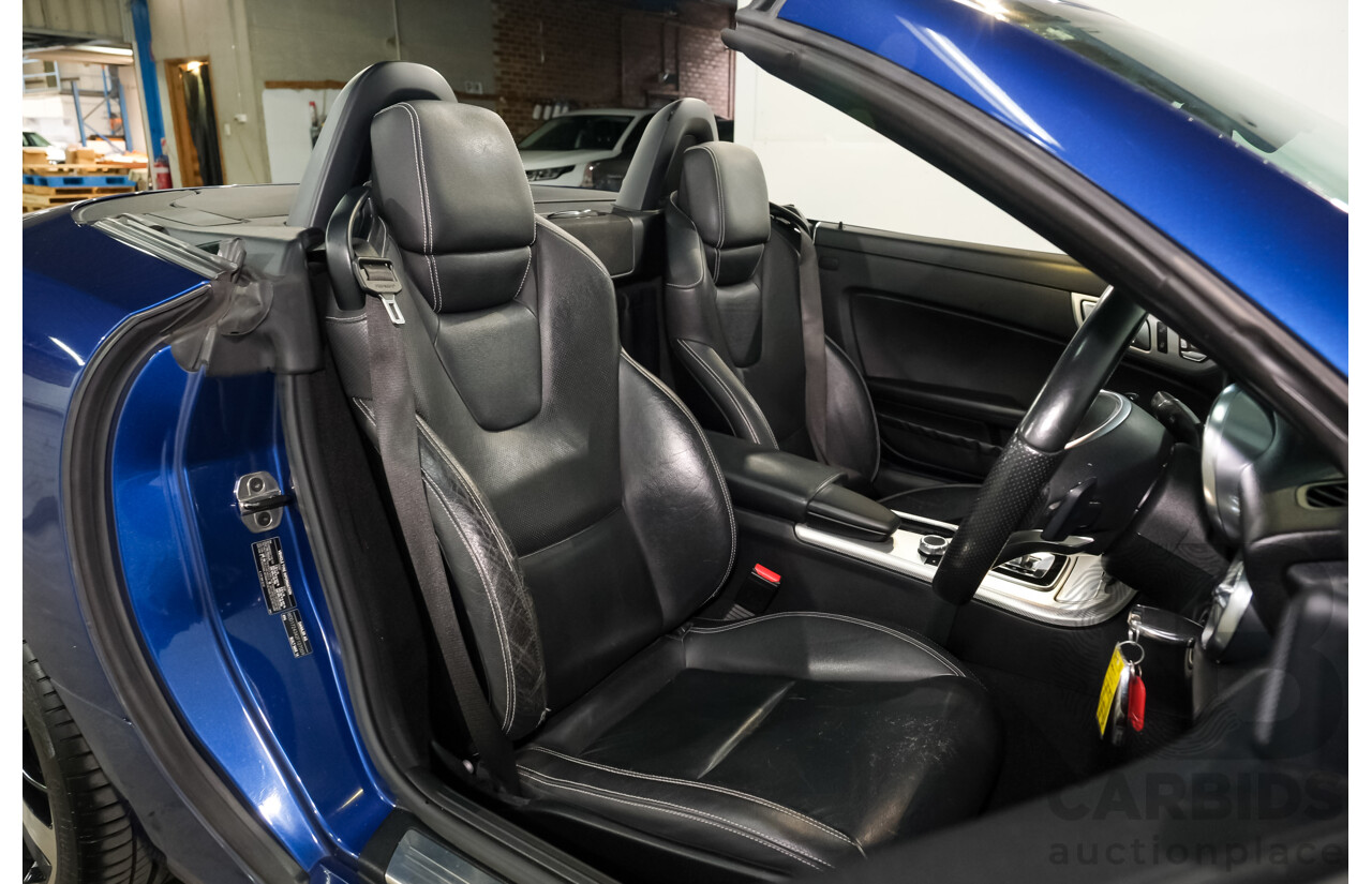 07/2016 Mercedes-Benz Slc 200 RWD 172 MY17 2D Roadster Brilliant Blue Metallic Turbo 2.0L