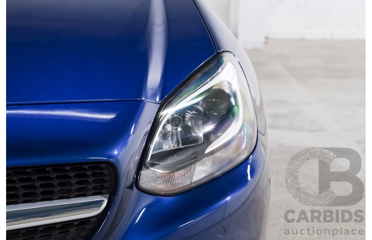 07/2016 Mercedes-Benz Slc 200 RWD 172 MY17 2D Roadster Brilliant Blue Metallic Turbo 2.0L