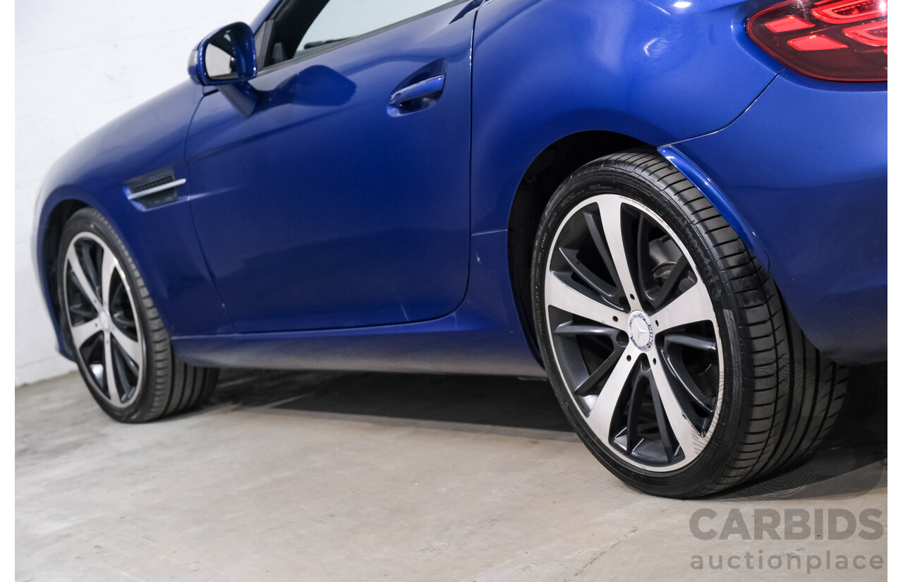 07/2016 Mercedes-Benz Slc 200 RWD 172 MY17 2D Roadster Brilliant Blue Metallic Turbo 2.0L