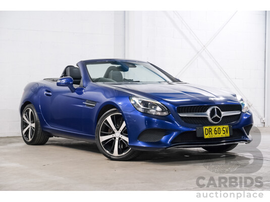 07/2016 Mercedes-Benz Slc 200 RWD 172 MY17 2D Roadster Brilliant Blue Metallic Turbo 2.0L