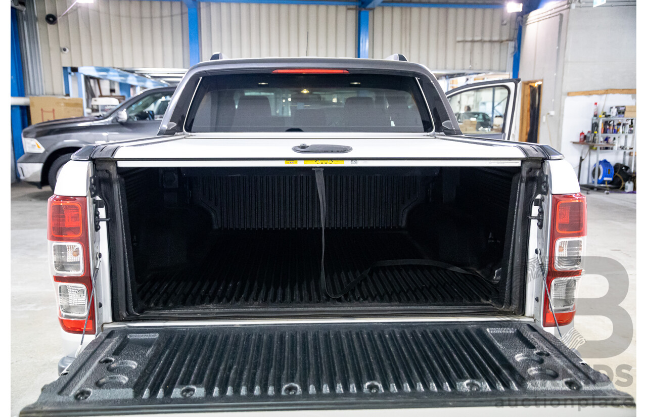 06/2018 Ford Ranger Wildtrak 3.2 (4x4) PX MKII MY18 Dual Cab P/Up Silver 3.2L