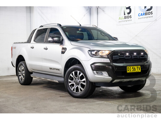 06/2018 Ford Ranger Wildtrak 3.2 (4x4) PX MKII MY18 Dual Cab P/Up Silver 3.2L