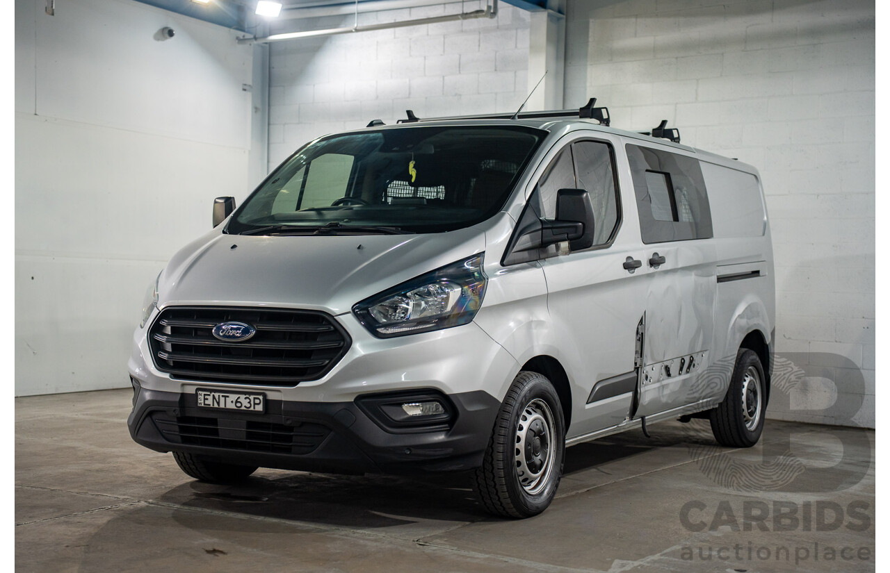03/2021 Ford Transit Custom 340L (LWB) FWD VN MY21.25 Van Silver Or Chrome 2.0L