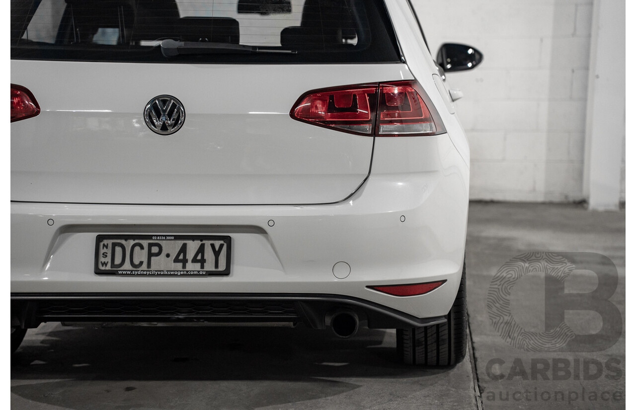 10/2015 Volkswagen Golf GTi FWD AU MY16 5D Hatchback White 2.0L