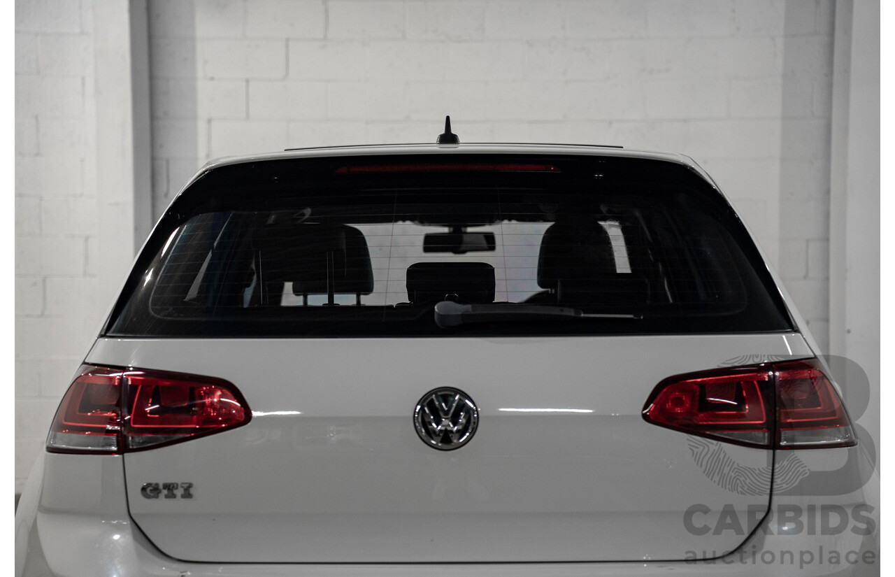 10/2015 Volkswagen Golf GTi FWD AU MY16 5D Hatchback White 2.0L