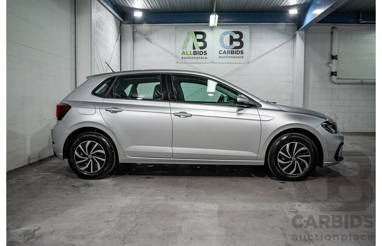 09/2024 Volkswagen Polo Life (FWD) AE MY24 5d Hatchback Reflex Silver Metallic Turbo 1.0L